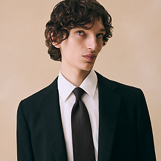 H Trefles tie 8 cm | Hermès Singapore